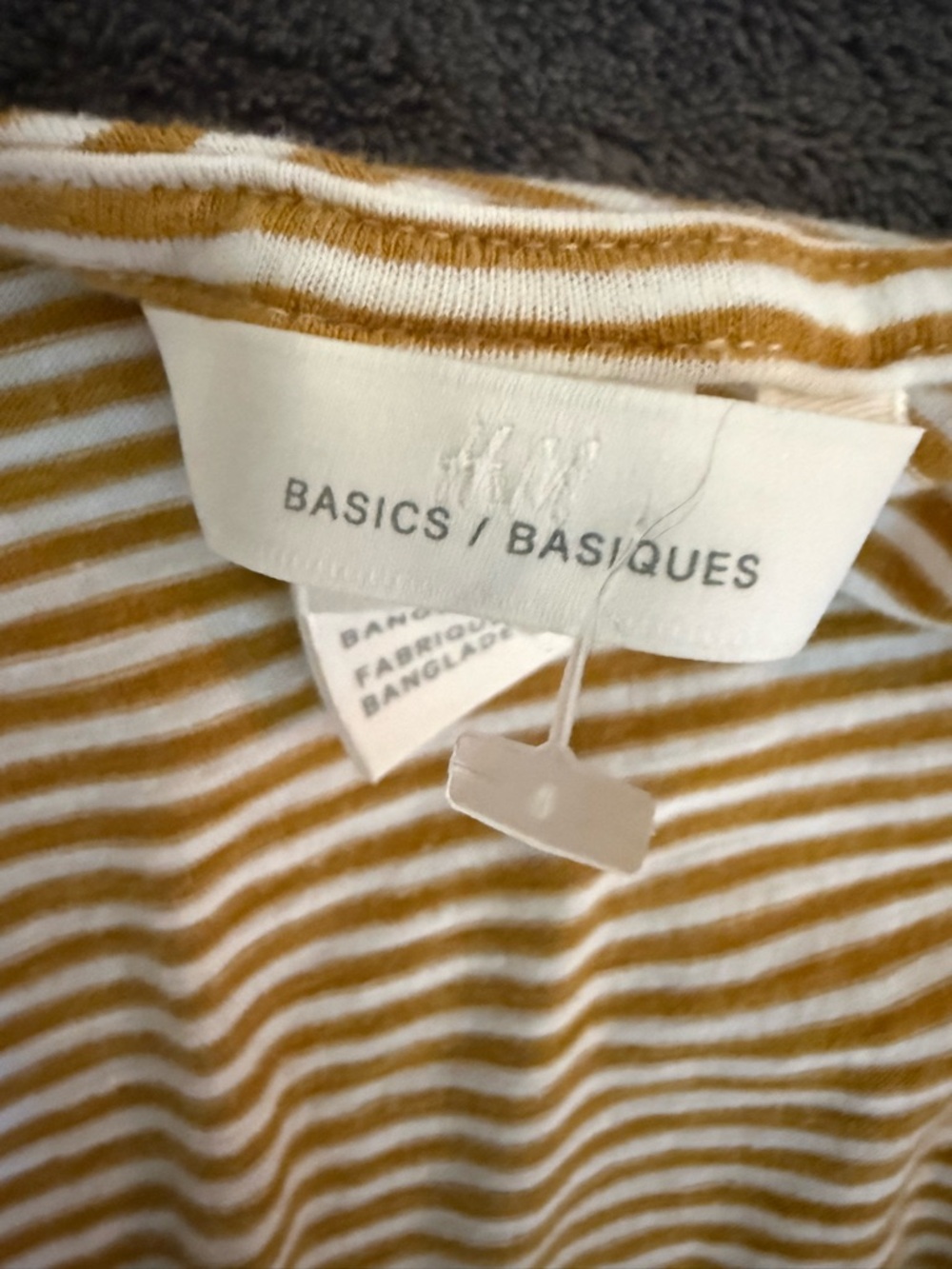Striped Cream Wrap Mini Dress with Tie Detail. PTP 17 - Picture 5 of 7